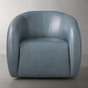 Fresno Leather Swivel Chair