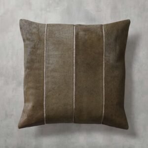 Channel-Stitch Hide Pillow Cover