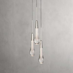 Soltaire Cluster Pendant